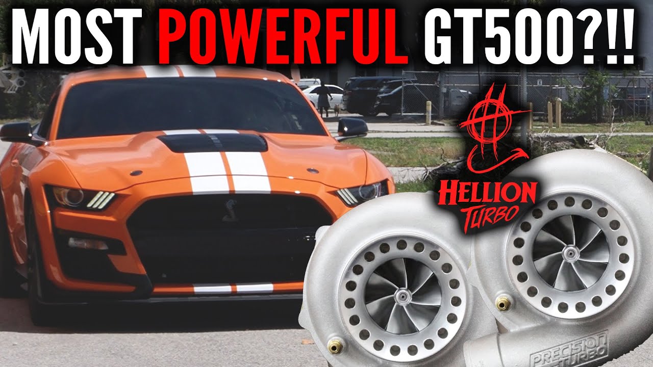 Most Powerful 2020 GT500 On The PLANET!!! - Hellion Twin Turbo