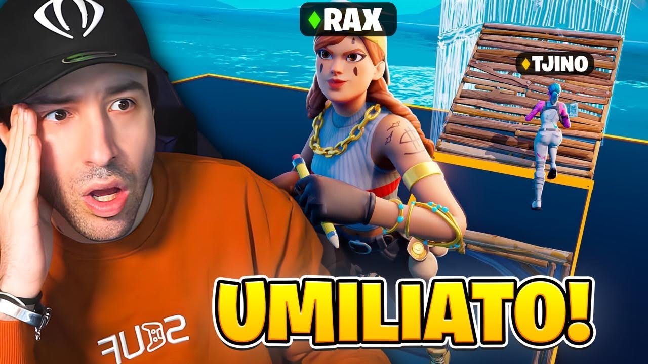 REAGISCO a RAX che UMILIA il PLAYER piú forte in EUROPA per 500€ *CRAZY* 