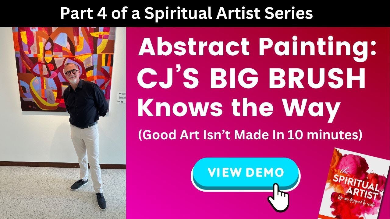 CJ’s Big Brush Knows the Way | Exploring Depth, Movement & Color