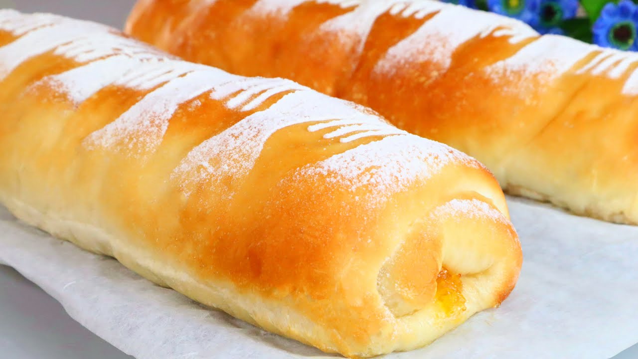 Fluffy & Healthy Bread with Walnuts & Jam Simple Delicious Recipe ▏ Gabaomom Cuisine