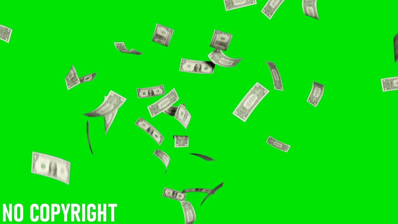 US Dollar Green Screen No Copyright || Money Green Screen || Mondal Green Screen