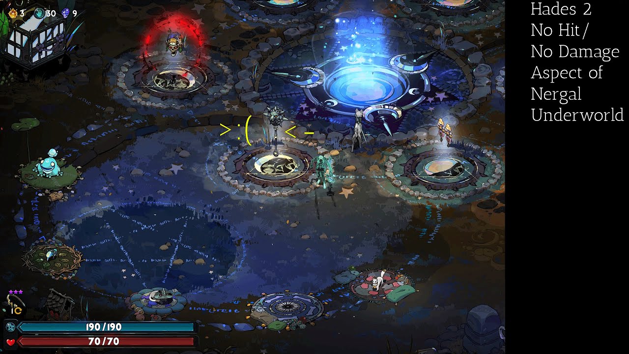 Hades 2 No Hit/No Damage Aspect Of Nergal Axe Underworld