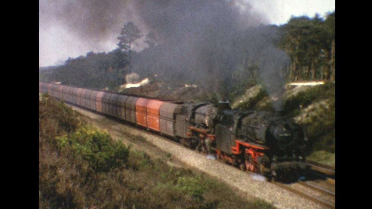 Dampflokeinsätze zwischen Rheine und Emden 1972 - 1975 -  Br.044 und 012