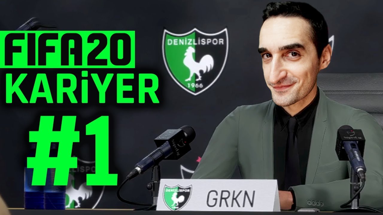 FIFA 20 KARİYER #1 // BİR EFSANENİN BAŞLANGICI!!