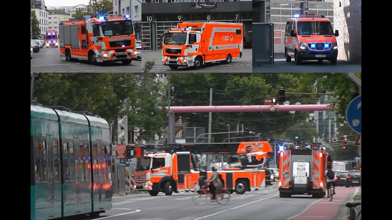 [Frankfurt am Main] Berufsfeuerwehr Zusammenschnitt