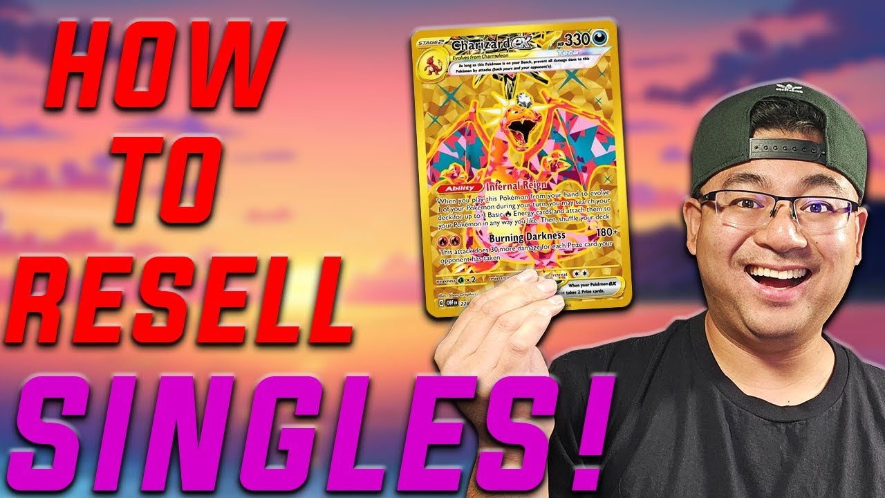 How To Resell Pokemon Card Singles for PROFIT