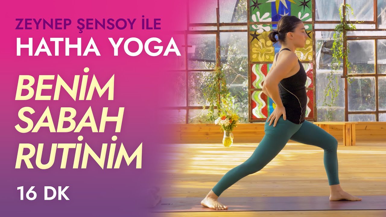 Hatha Yoga - Güneşe Selam Tam Rutin 16 dak.