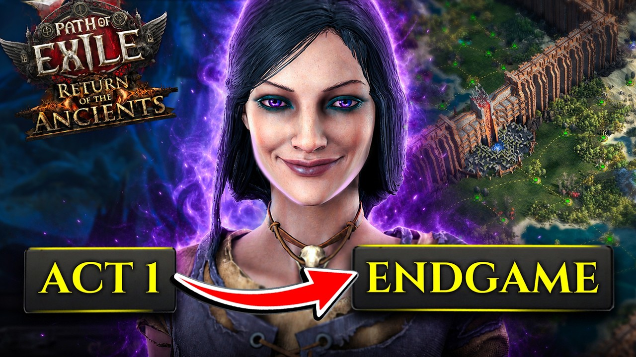 FULL CAMPAIGN Witch Leveling BUILD (POE2 0.5)