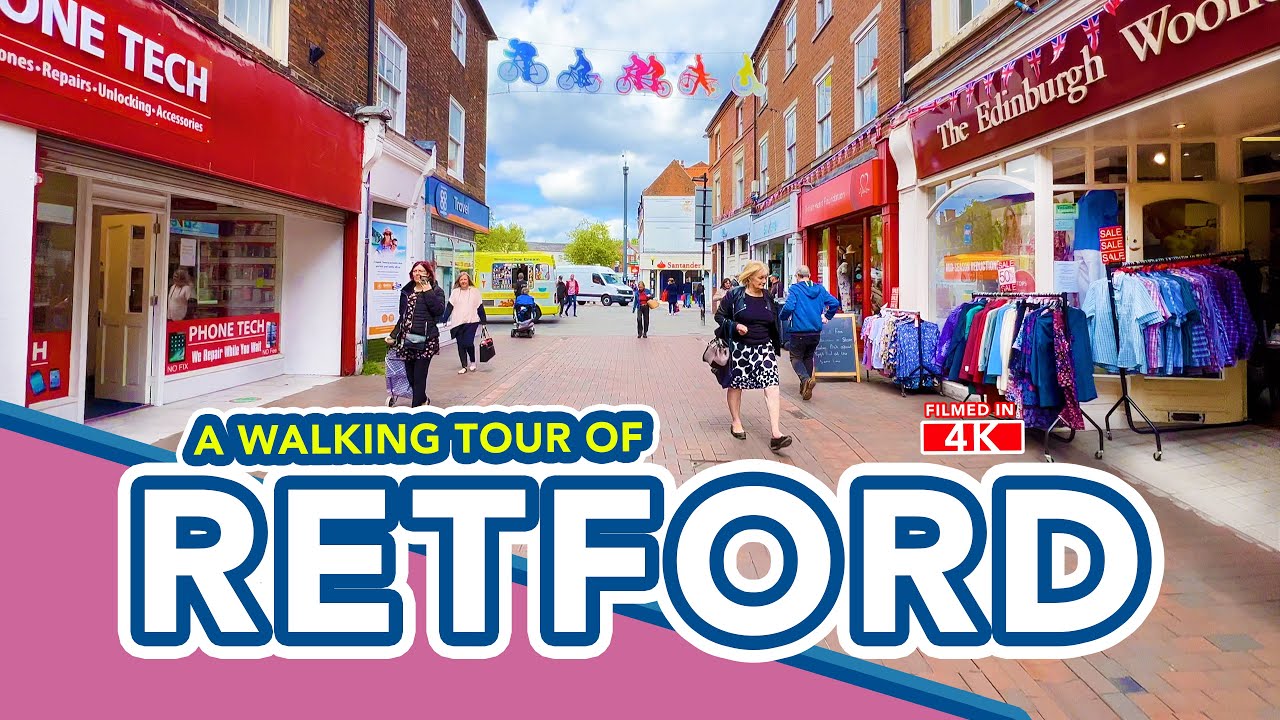 RETFORD | Walking tour of Retford, Nottinghamshire, England.