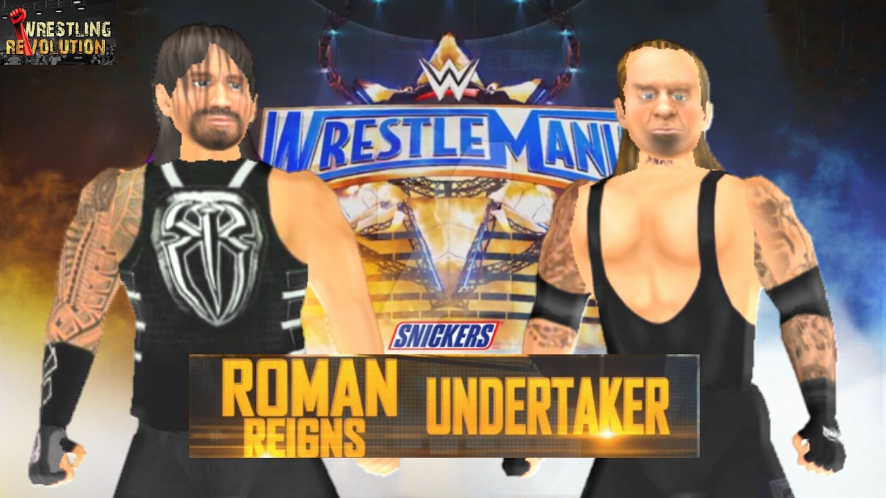 Roman Reigns vs The Undertaker | WRESTLEMANIA 33 | WR3D