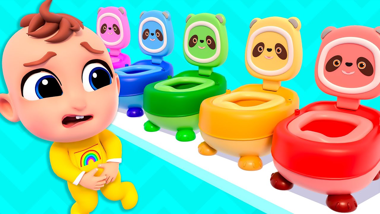 Baby Potty Training + MORE Nursery Rhymes & Kids Songs | Tinytots