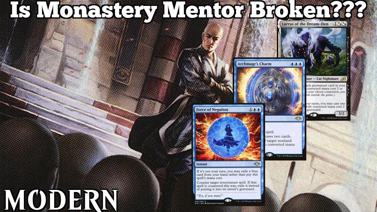 Is Monastery Mentor Broken???  | Esper Mending Mentor | Modern [MTGO]