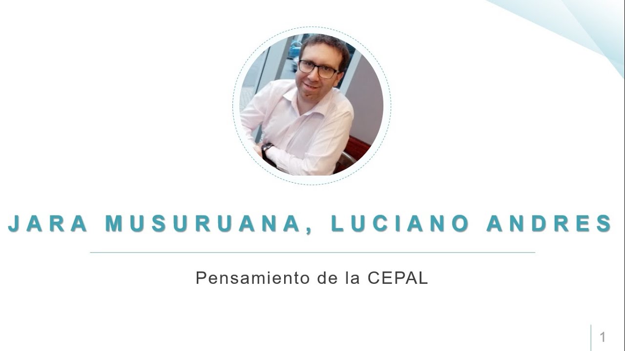 Pensamiento de la CEPAL - Unidad IV