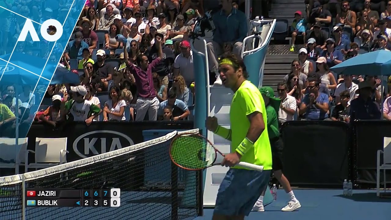 Jaziri v Bublik match highlights (2R) | Australian Open 2017