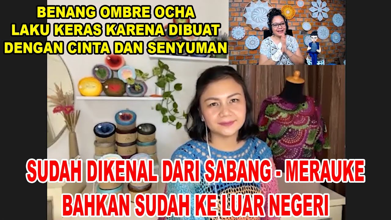 OCHA Si Ratu Ombre Benang Rajut
