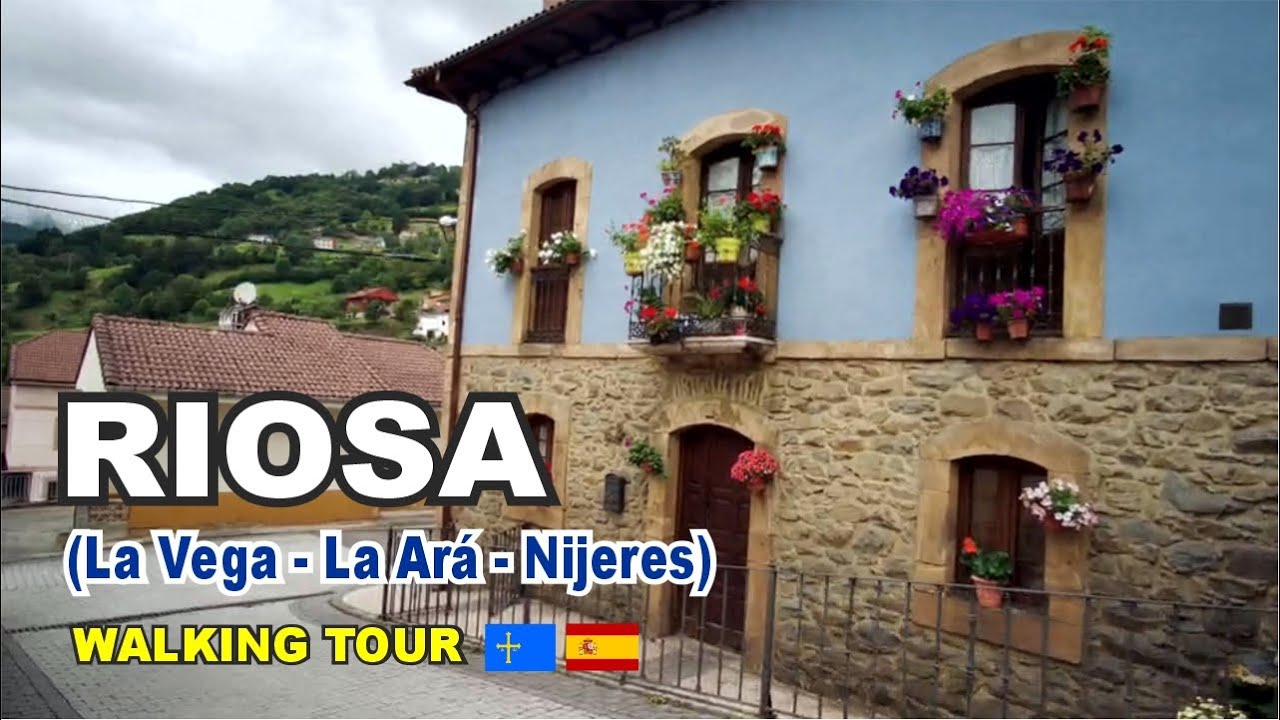 Pueblos de LA VEGA, LA ARÁ y NIJERES en RIOSA ⛲️ Principado de Asturias #walkingtour