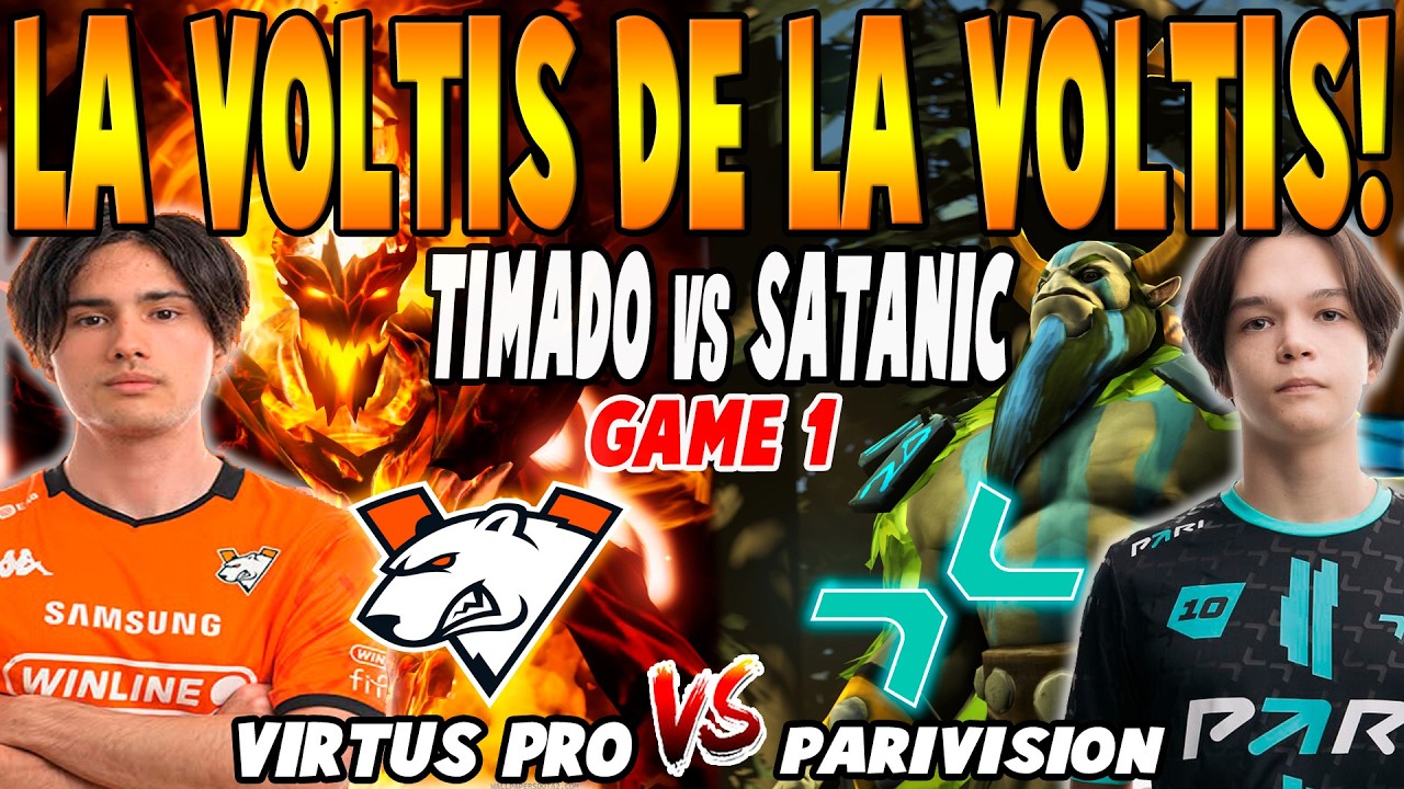 VIRTUS PRO vs TEAM PARIVISION [ GAME 1] BO3 - TIMADO vs SATANIC - THE INTERNATIONAL DOTA2