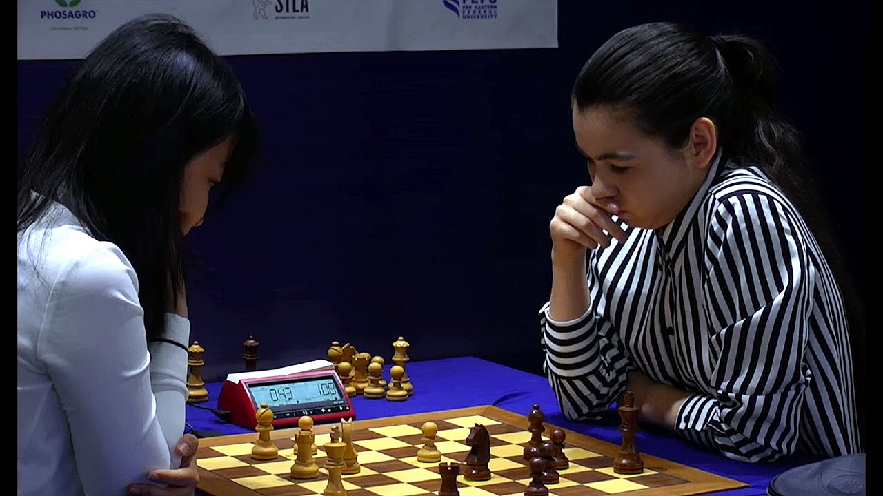 GM Goryachkina - Ju Wenjun 5m + PGN