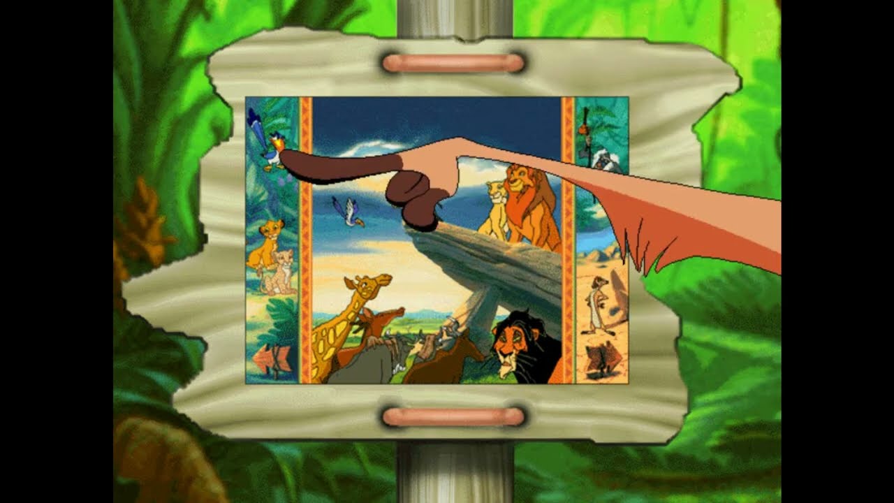 Disney's Animated Storybook: The Lion King (Japanese) Playthrough