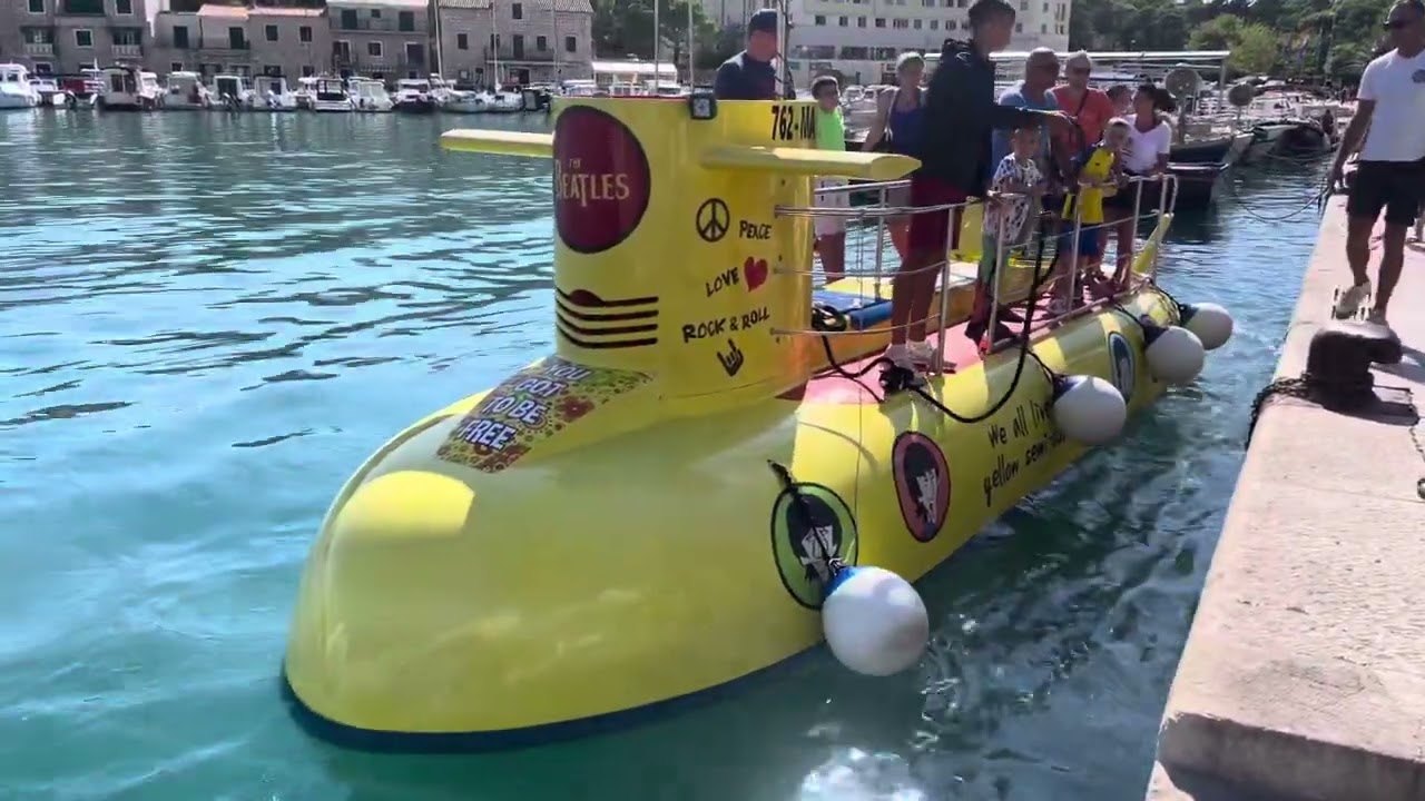 Makarska submarine Croatia 🇭🇷