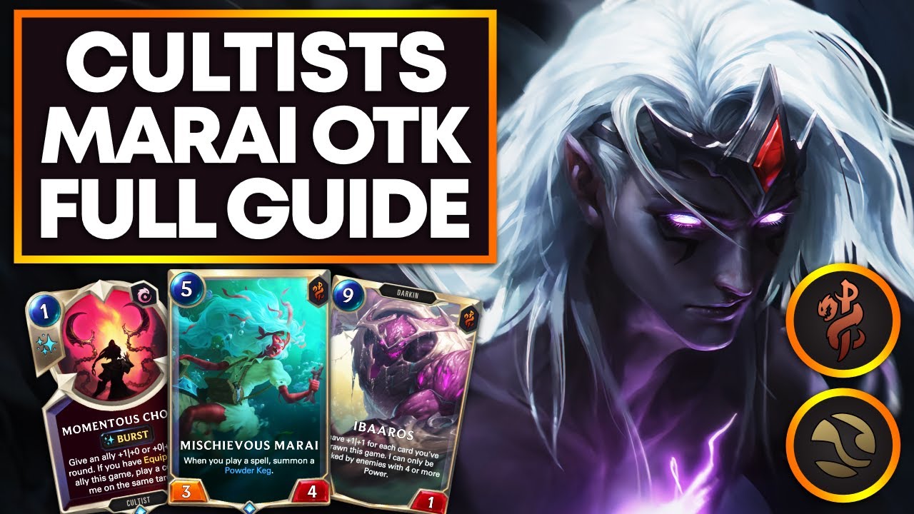 I CRUSHED Masters Ladder (70% WR) w/ VARUS MISCHIEVOUS MARAI OTK! | Legends of Runeterra Best Decks