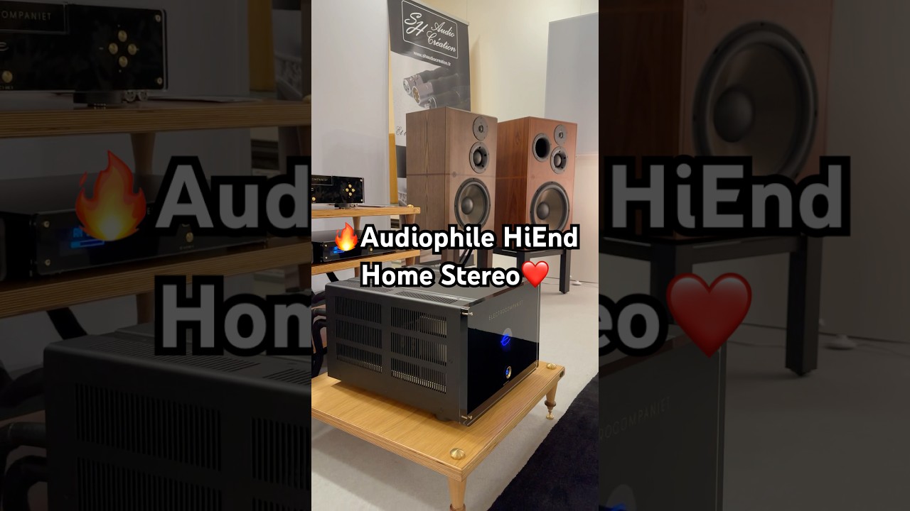 Audiophile HiEnd Home Stereo System ❤️ 
