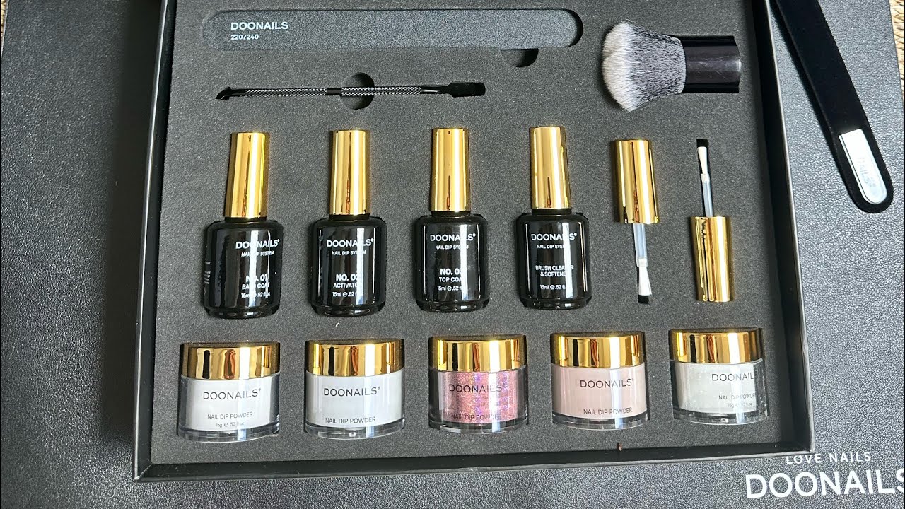 Manucure incroyable avec Doonails 😱💅 Je teste le dipping powder 💫 #nessalyo #doonails