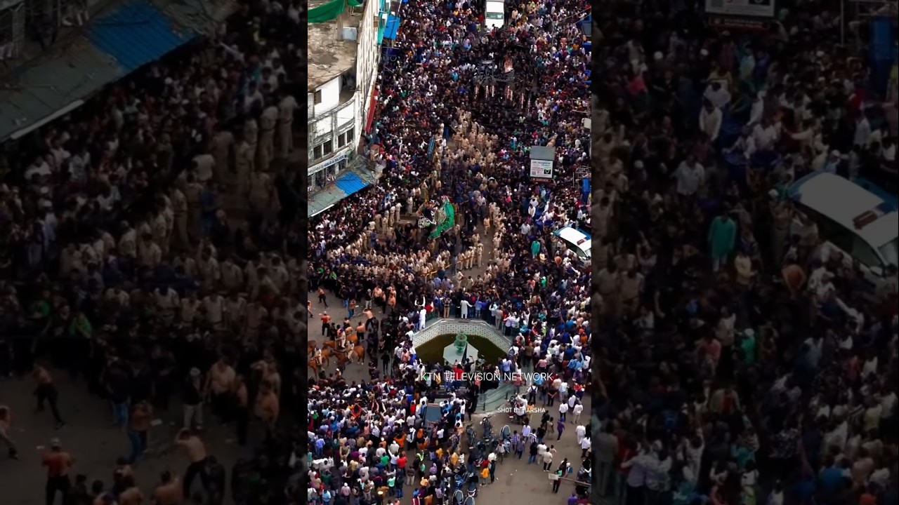 10th Muharram Ashura (Bibi ka Alam) 2025 Hyderabad-India 🇮🇳 #10muharramjaloos #shia #muharram2025