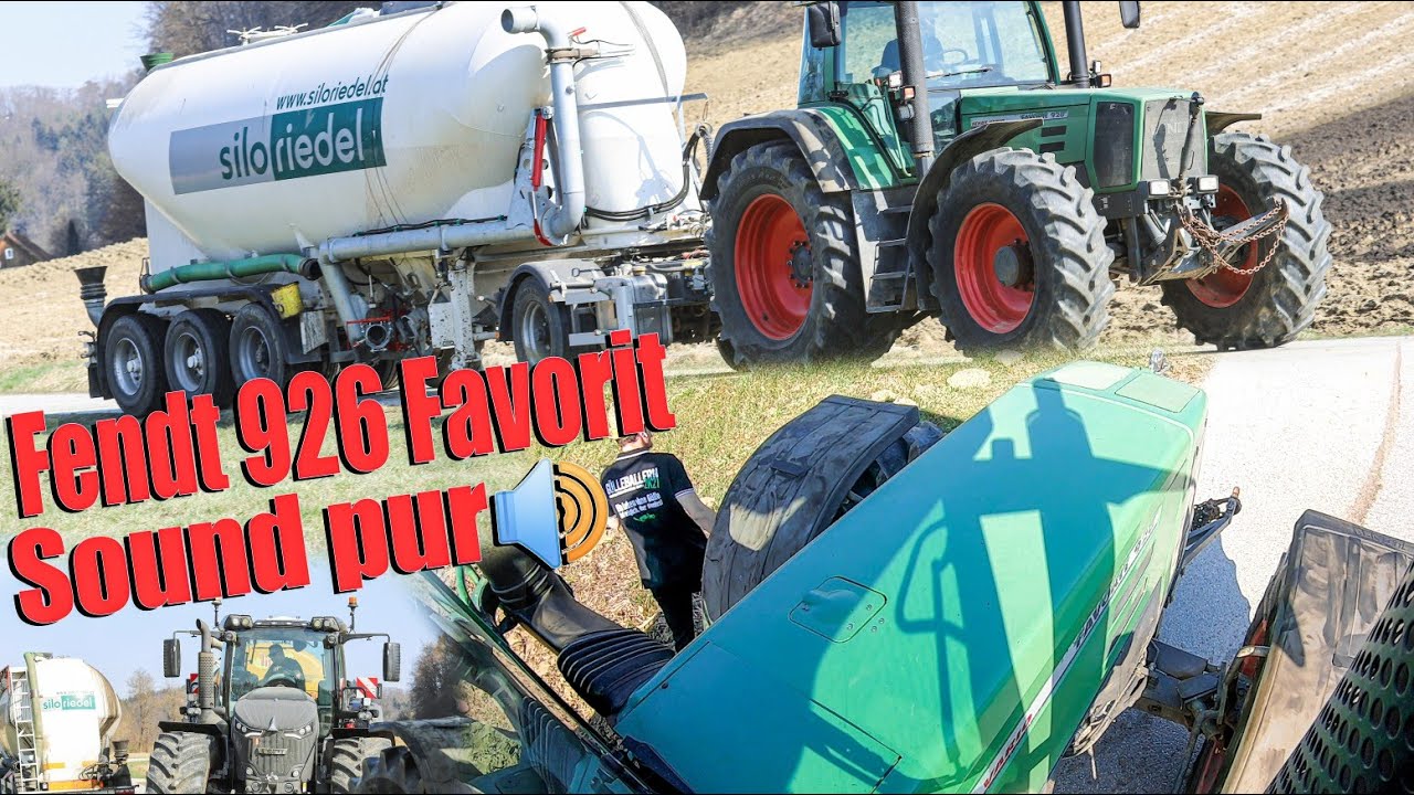 Let`s Drive Fendt 926 Favorit mit  Zubringer in der Südsteiermark. Sound Pur!! 🔊😍