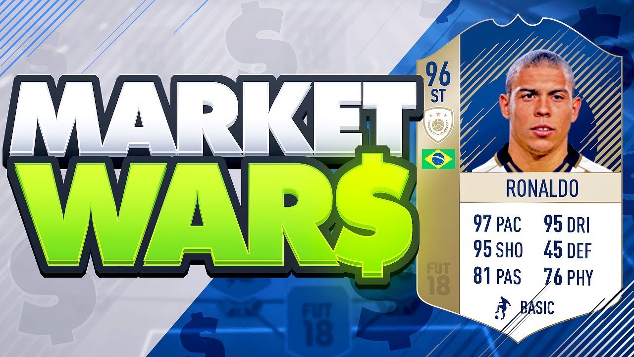 FIFA 18 MARKET WARS!!! ICON RONALDO Vs OAKELFISH
