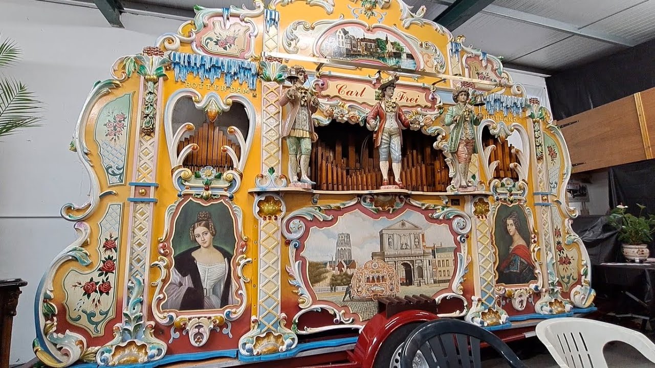 90 key Frei-system street organ 