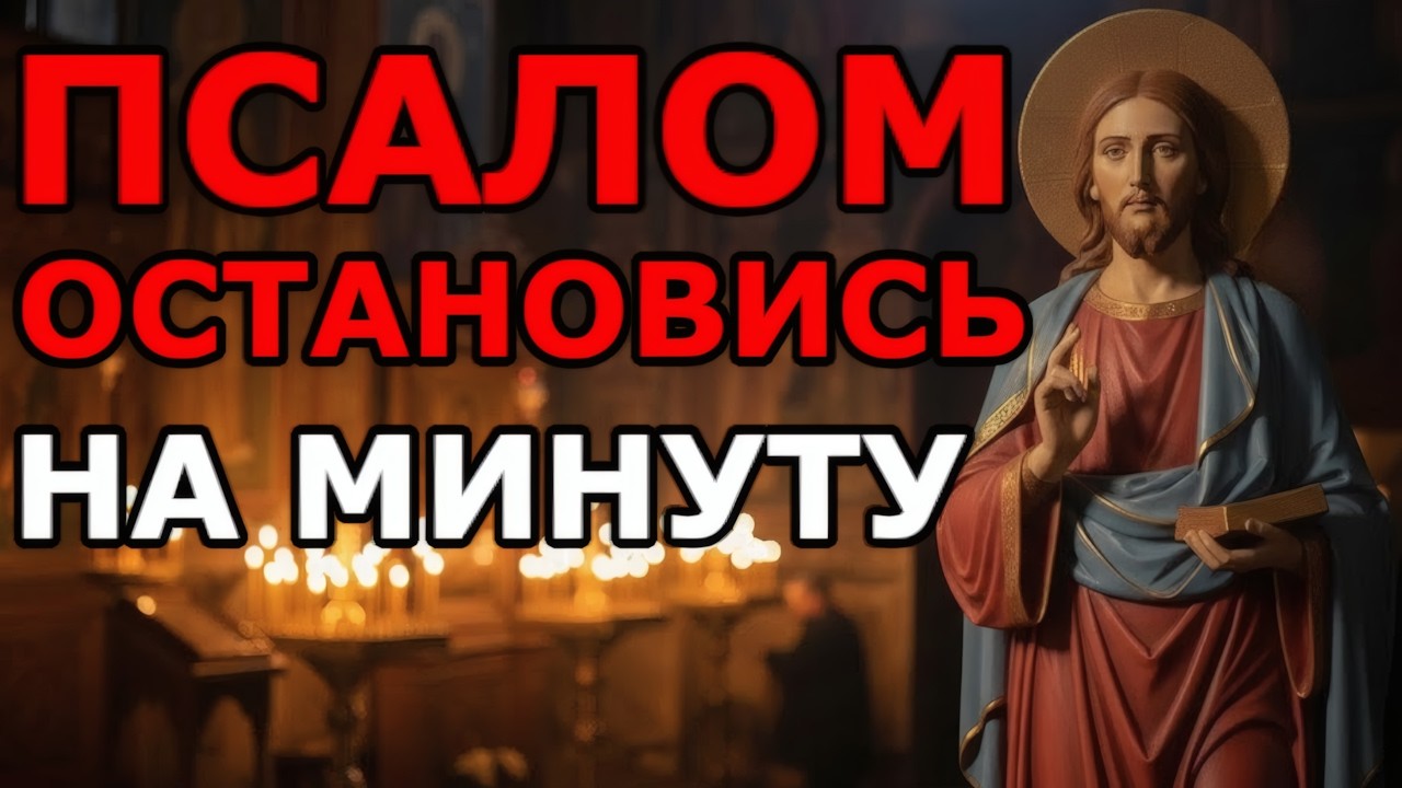 ПСАЛОМ 37 МОЛИТВА, КОГДА ТЯЖЕЛО НА ДУШЕ