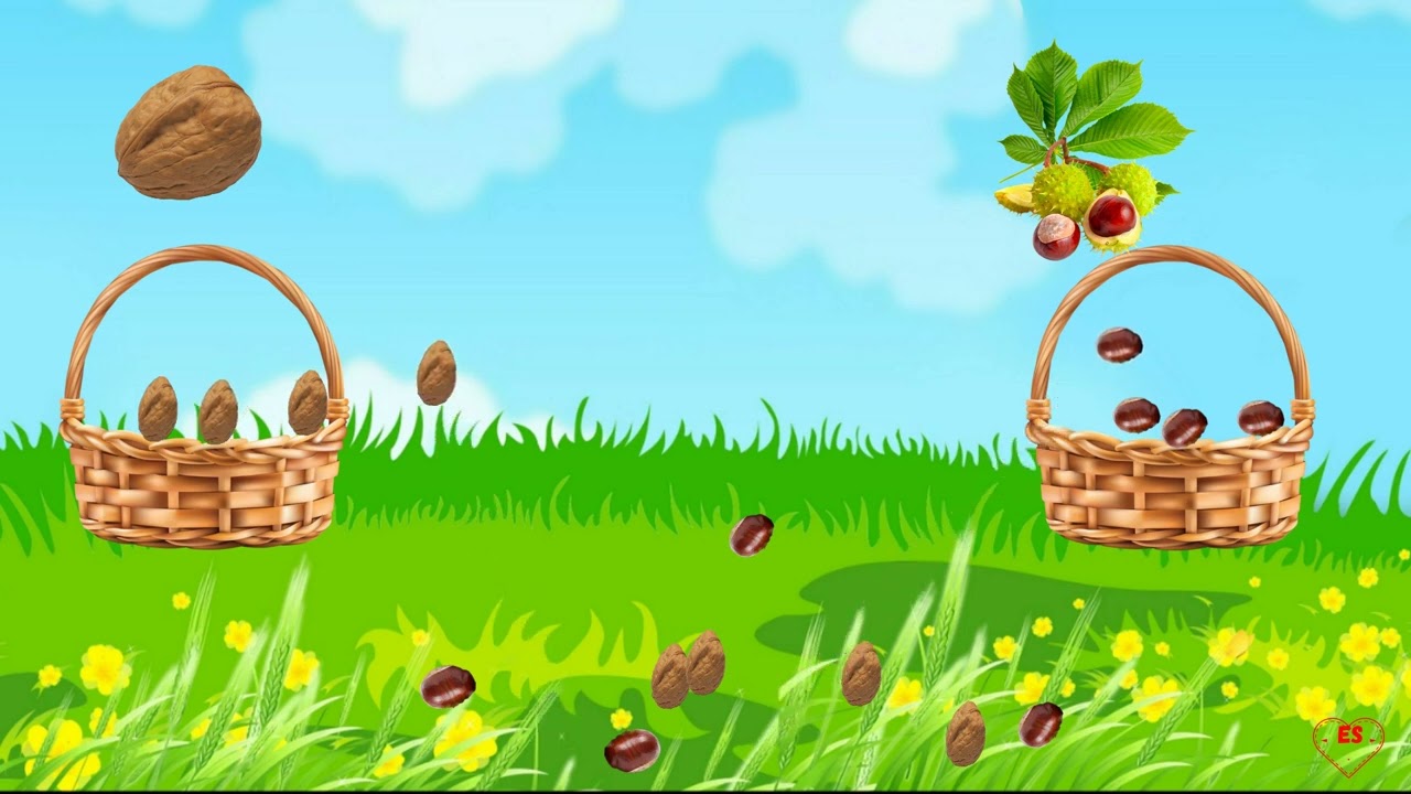 #каштани і горіхи#рухлива гра#музична #авторська #осінні #літні #дошкільний