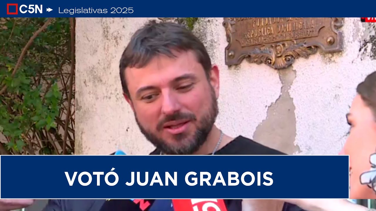 VOTÓ JUAN GRABOIS: 