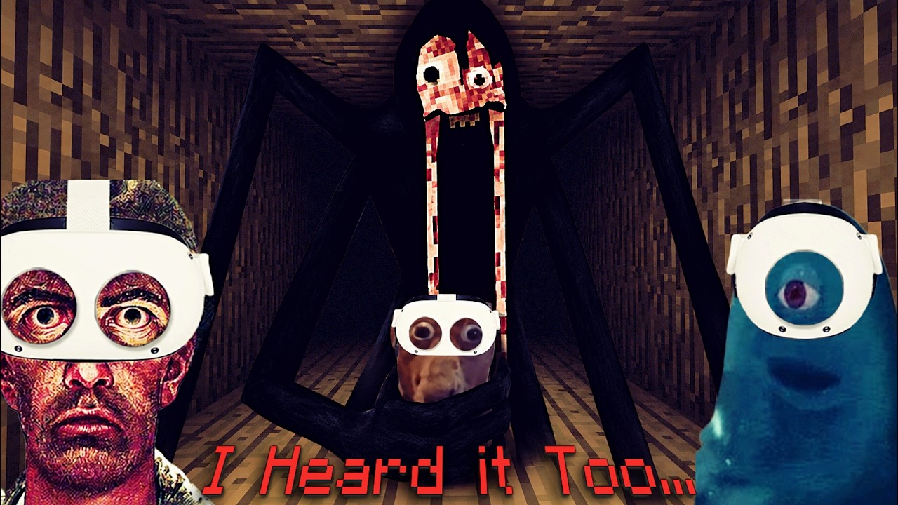 3 Idiots Heard it Too in Minecraft VR...