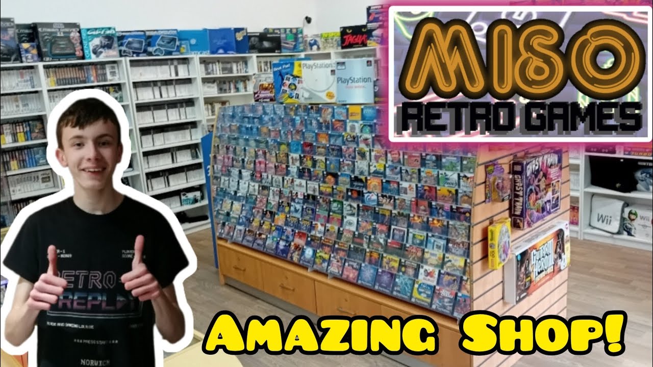 Miso Retro Games Amazing Retro Gaming Shop! #gaming #haul #retrogaming #retro #collection