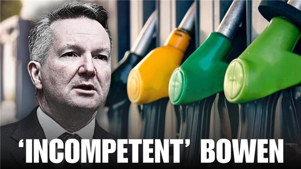 Chris Bowen blames 'incompetent' fuel crisis handling on Australian public