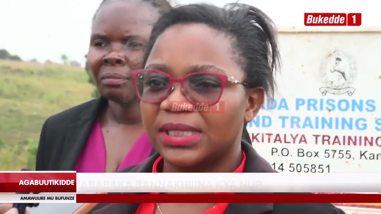 Agabuutikidde Ababaka ba NUP bakyalidde ku Muwanga Kivumbi mu kkomera e Kitalya