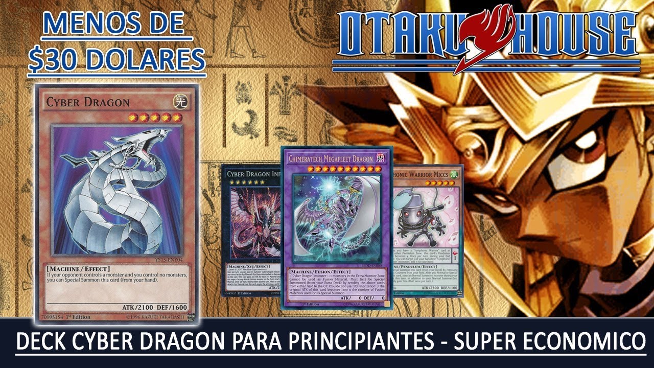 Deck Profile Cyber Dragon Para Principiantes – Super Economico