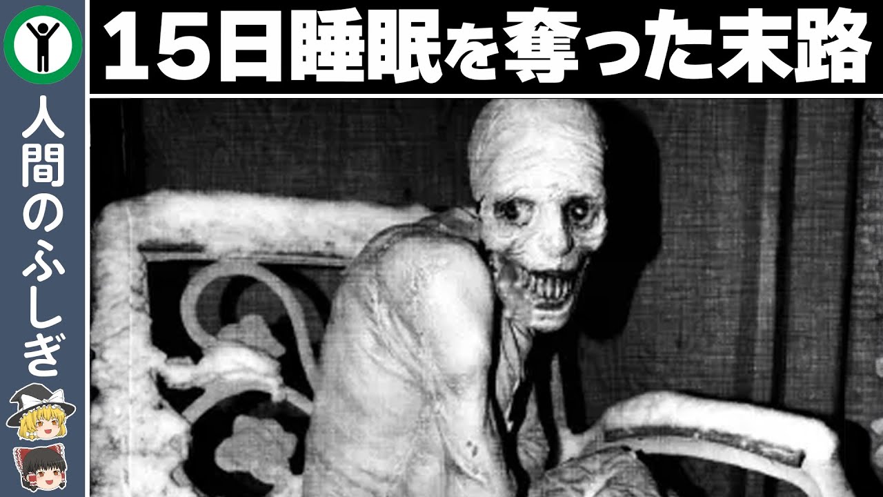 【衝撃】絶対やってはいけなかったロシアの睡眠実験【ゆっくり解説】