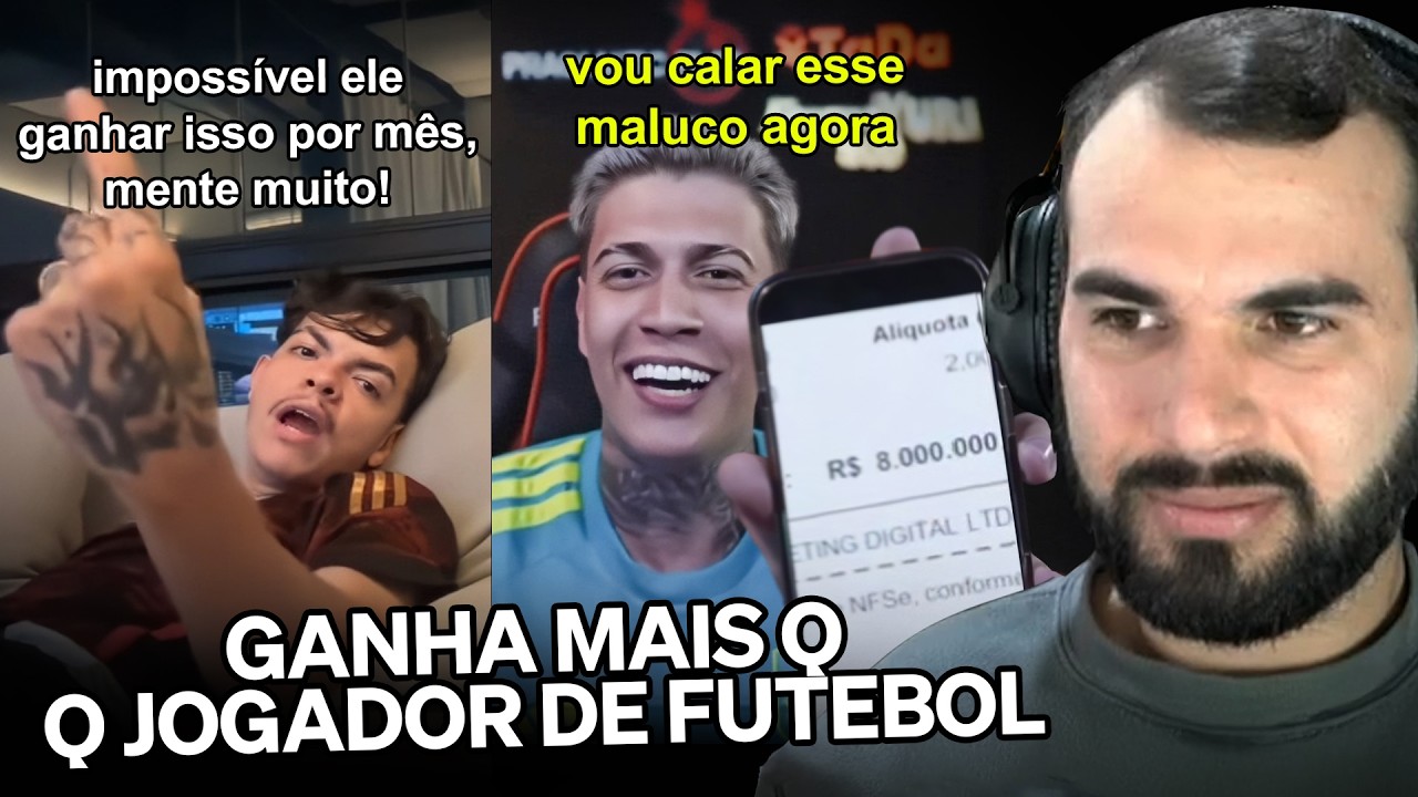 STREAMER DÚVIDA Q YURI22 GANHA 8 MILHÕES POR MÊS E O GOTI PROVA Q É VERDADE | Cortes do Francisco