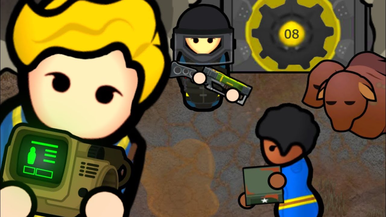 RimWorld Fallout I Built The Perfect Vault! (EP1)
