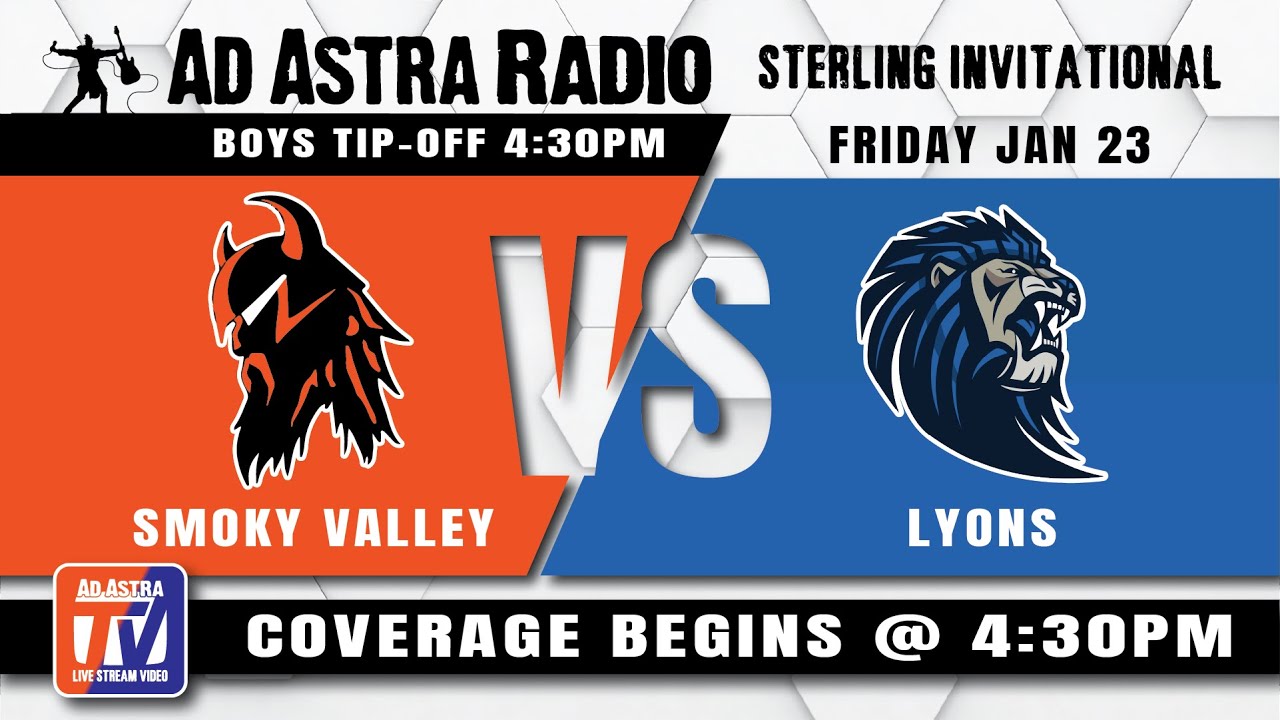 Smoky Valley vs Lyons Boys Varsity @ Sterling Invitational 95.5 KLBG 1-23-26