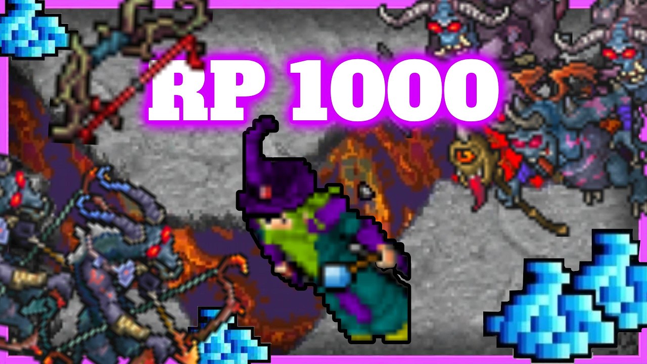 Tibia 1000+ RP - Inferniarch/Azzilon Castle Hunt - Project 1200