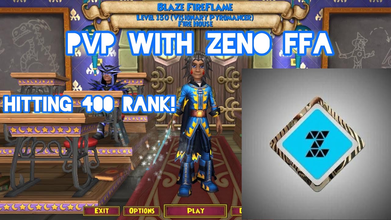 Wizard 101: Ranked PVP! ( Hitting 400 rank!)