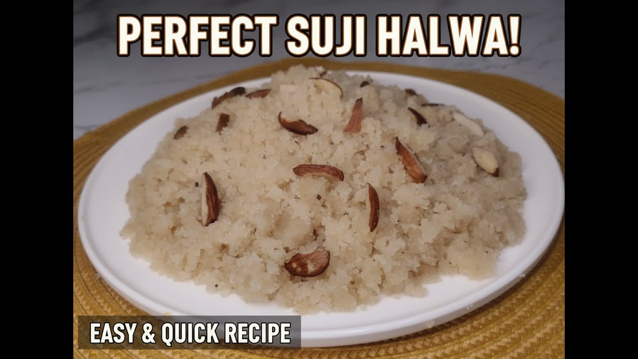 Perfect Suji Halwa in Just 10 Minutes! | Soft & Aromatic | Easy Recipe