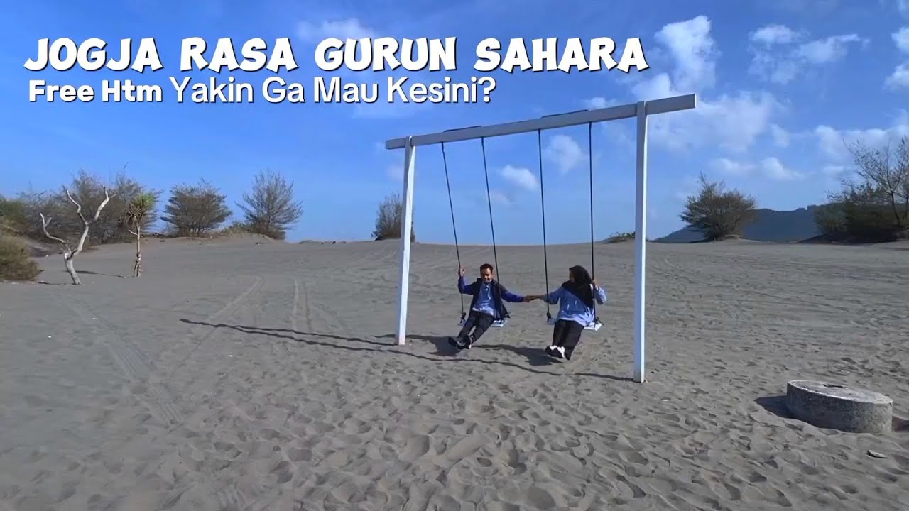 Jogja Rasa Mesir !! GUMUK PASIR PARANGKUSUMO Yogyakarta Seperti Gurun Sahara