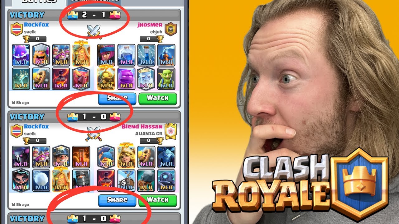 Fortsetter vi den gode winning streaken i Clash Royale?🤨