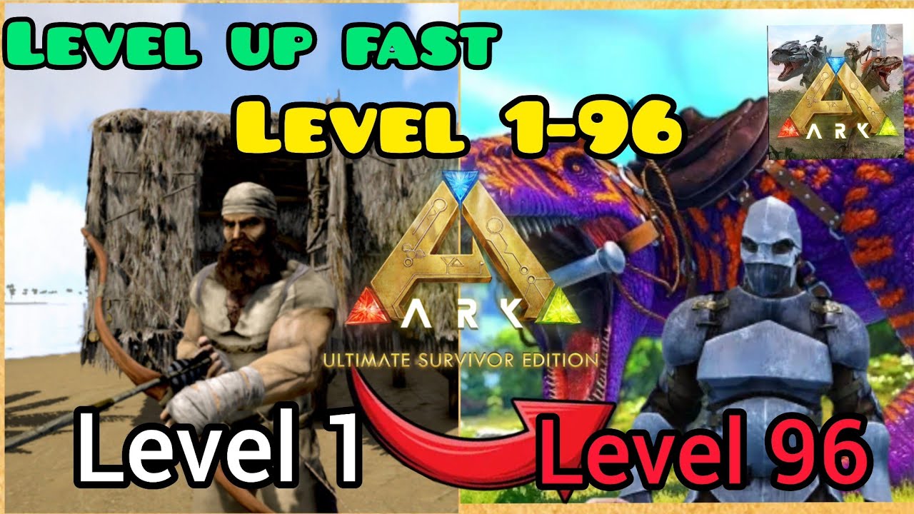 Ark Mobile Note Run LEVEL 1 TO LEVEL 96 - Ark : Ultimate Mobile Edition
