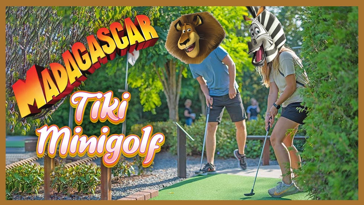 Madagascar Tiki Minigolf 6 Players